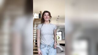 Sexy TikTok Girls: She got her hart broken, who wants to help her #nippy #2