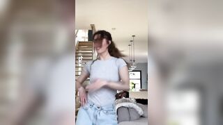 Sexy TikTok Girls: She got her hart broken, who wants to help her #nippy #3