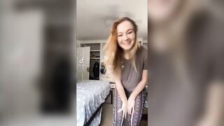 Sexy TikTok Girls: She may not have a bra, but she has fucking cake #4