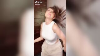 Sexy TikTok Girls: She may not have the biggest titties or ass, but she's still hot. #1