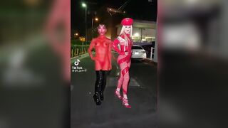 Sexy TikTok Girls: Halloween starts early this year #1