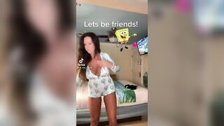Sexy TikTok Girls: “F” is for friends! #2