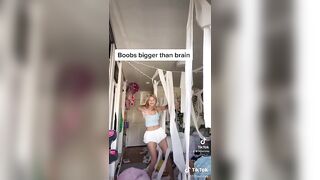 Sexy TikTok Girls: “Boobs bigger than brain” ♥️♥️ #4