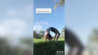 Sexy TikTok Girls: Sofia. A girl after my own heart. I'd love to do a "most flexible" challenge with her. #4
