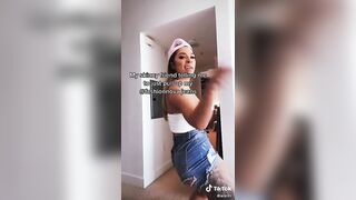 Sexy TikTok Girls: Tryna stuff that ass in those shorts #3