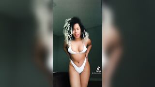 Sexy TikTok Girls: Do you like white bikinis? #2