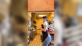 Sexy TikTok Girls: Dunkin Donuts ♥️♥️ now serving them cakes #2