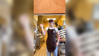 Sexy TikTok Girls: Dunkin Donuts ♥️♥️ now serving them cakes #3