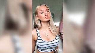 Sexy TikTok Girls: Beautiful blonde ♥️♥️ #4