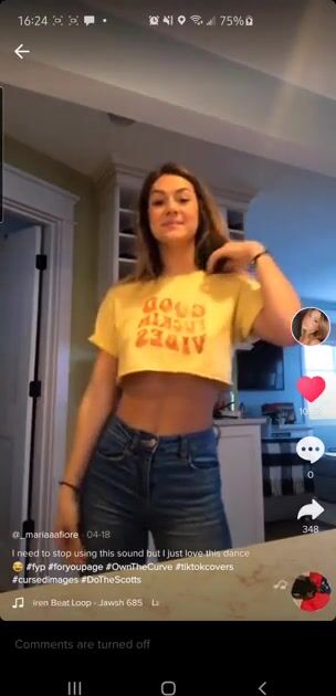 Just a little underboob