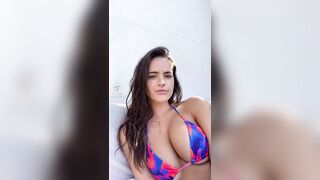 Sexy TikTok Girls: Beautiful Bikini Brunette #2