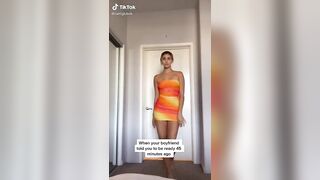 Sexy TikTok Girls: Carmel dress! #2