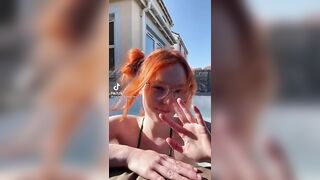 Sexy TikTok Girls: Busty redhead ♥️♥️ #1