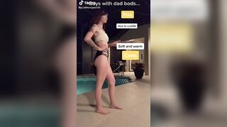 Sexy TikTok Girls: I got a dad bod #2