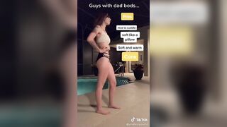 Sexy TikTok Girls: I got a dad bod #3