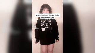 Sexy TikTok Girls: Beautiful alt Thot #2