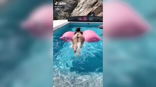 Sexy TikTok Girls: It's jiggle on pool season #4