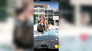 Sexy TikTok Girls: This black swimsuit is from another world! ♥️♥️ #4