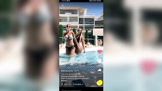 Sexy TikTok Girls: This black swimsuit is from another world! ♥️♥️ #3