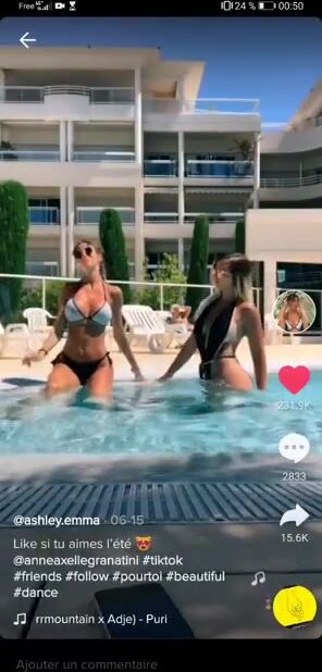 This black swimsuit is from another world! ????