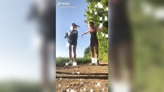 Sexy TikTok Girls: Baddie (ass slip) #2