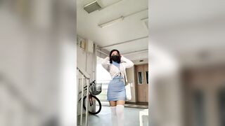 Sexy TikTok Girls: Would she get down on her knees for you? Pop that pretty cherry right now BABYY #4