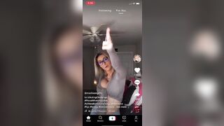 Sexy TikTok Girls: Lucky I got it before it got removed #4