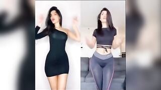 Sexy TikTok Girls: Ah, damn it. Cant see the tik tok watermark clearly. Hope the mods approve. #2