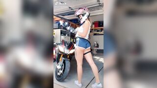 Sexy TikTok Girls: Booties and bikes ♥️♥️ #1