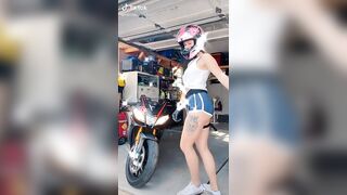 Sexy TikTok Girls: Booties and bikes ♥️♥️ #2