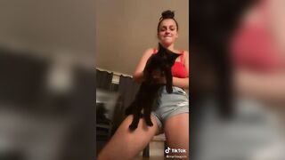 Sexy TikTok Girls: Lucky cat #3