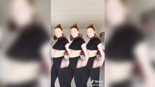 Sexy TikTok Girls: That under boob. #4