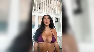 Sexy TikTok Girls: Her boobs are so lovely ♥️♥️ #4