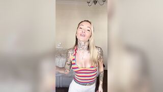 Sexy TikTok Girls: That tongue ♥️♥️ #4
