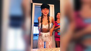 Sexy TikTok Girls: Hot thot showing off her outfit #1
