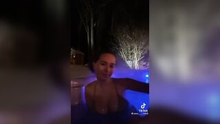 Sexy TikTok Girls: Hot tub thot #3