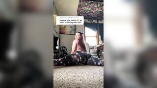 Sexy TikTok Girls: Space leggings #3