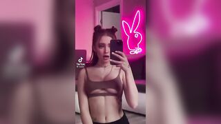 Sexy TikTok Girls: Nya~~ That underboob tho... #3