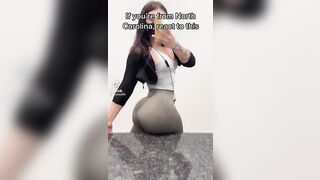 Sexy TikTok Girls: That thing is ridiculous #1