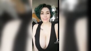 Sexy TikTok Girls: Being a weirdo is a tiktok trend, right? ♥️♥️ #4