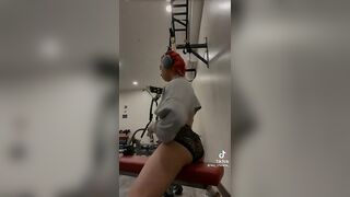 Sexy TikTok Girls: Preparing for post lift cardio #4