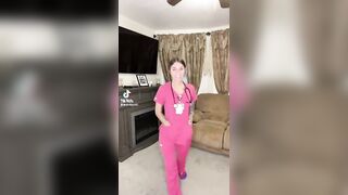 Sexy TikTok Girls: Nurse thot #1