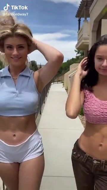 Getting up close and personal with the girls.