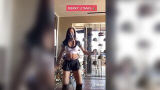 Sexy TikTok Girls: Love Xmas thots #4