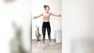 Sexy TikTok Girls: Ballerina Thot #4