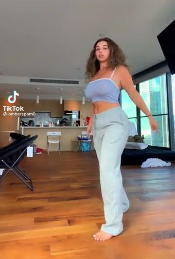 Big, bouncy and braless