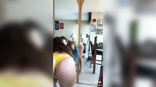 Sexy TikTok Girls: Getting some housework done #4