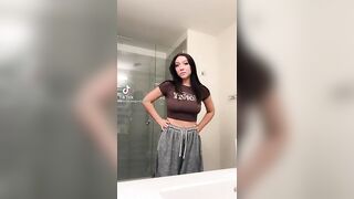 Sexy TikTok Girls: Love This Shirt #3