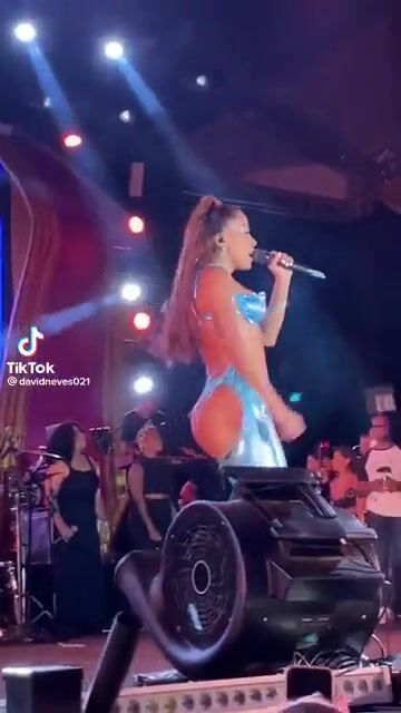 Because people are really there to hear her sing …. ????