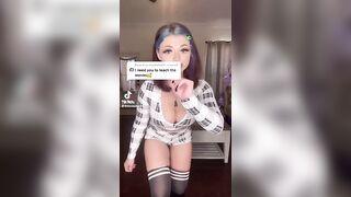 Sexy TikTok Girls: Pretty sure babies don’t come from there... #1